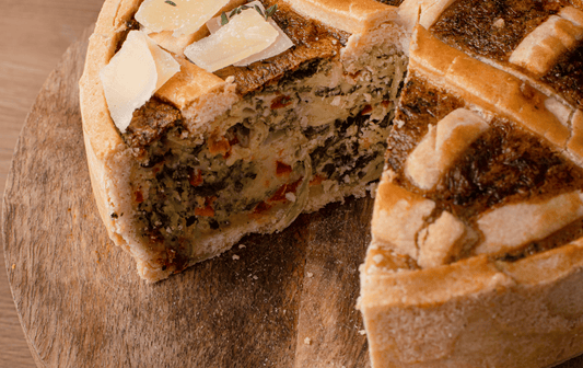 Trijų sūrių pyragas