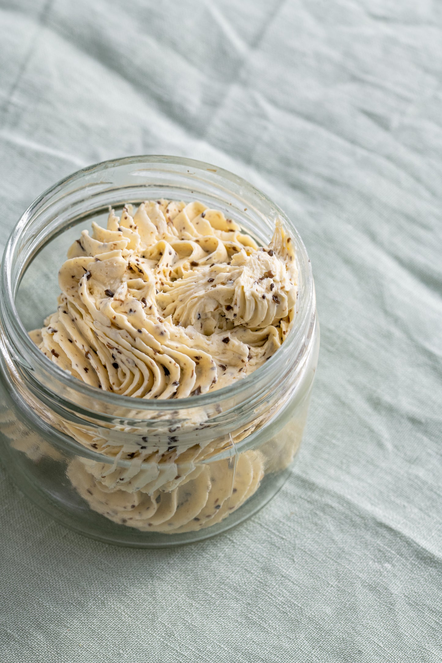 Plant-based black truffle butter
