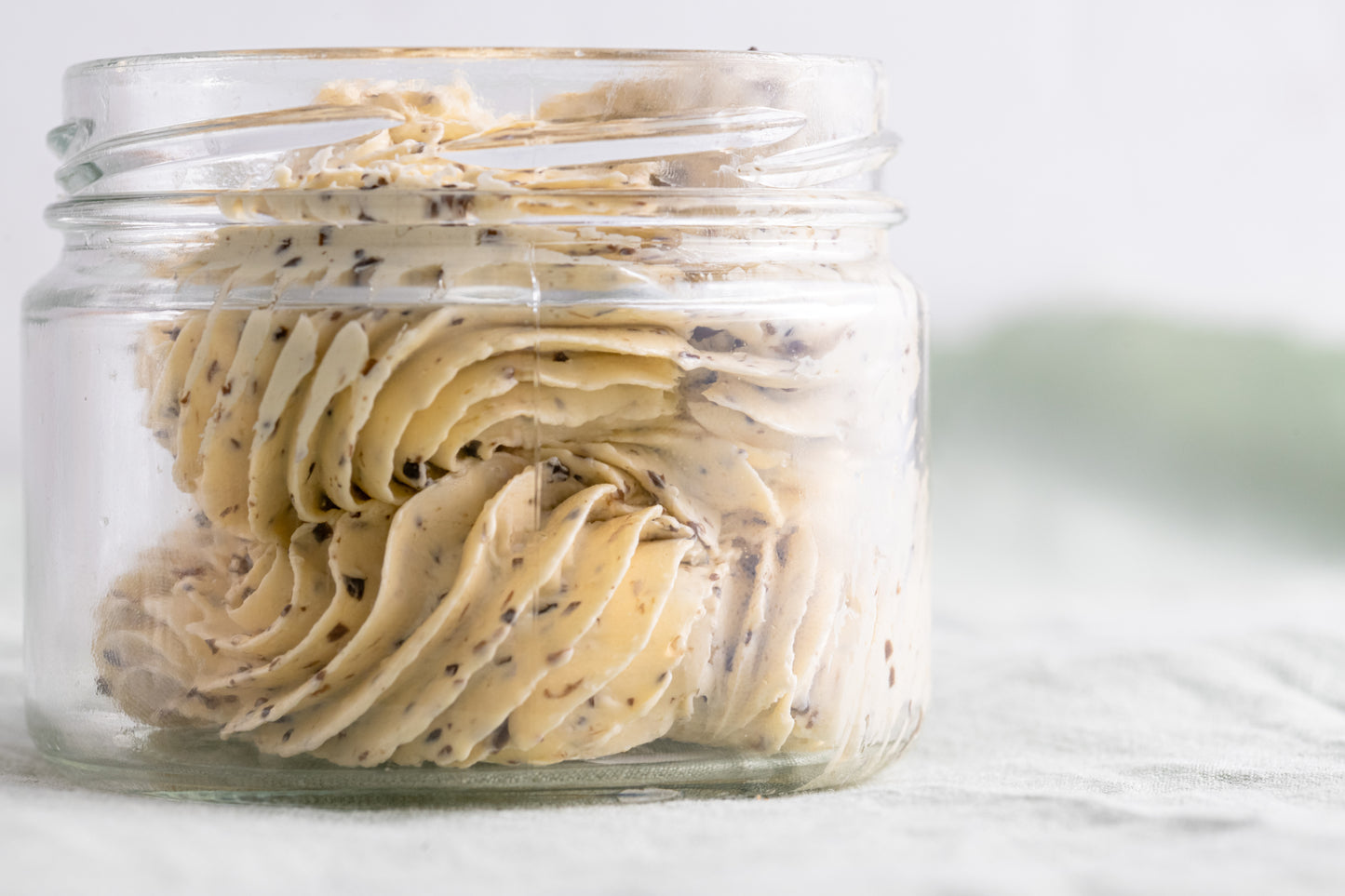 Plant-based black truffle butter