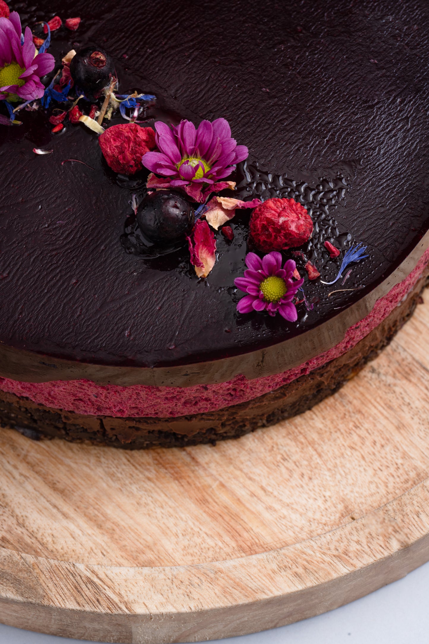 Juodųjų serbentų tortas