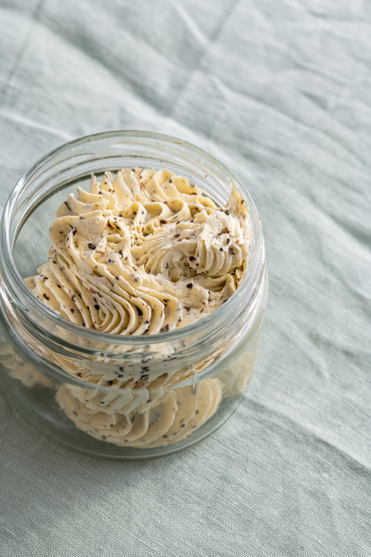 Plant-based black truffle butter